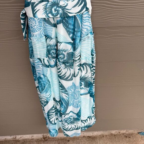 White House Black Market NWT seashell shirt dress - Picture 6 of 6